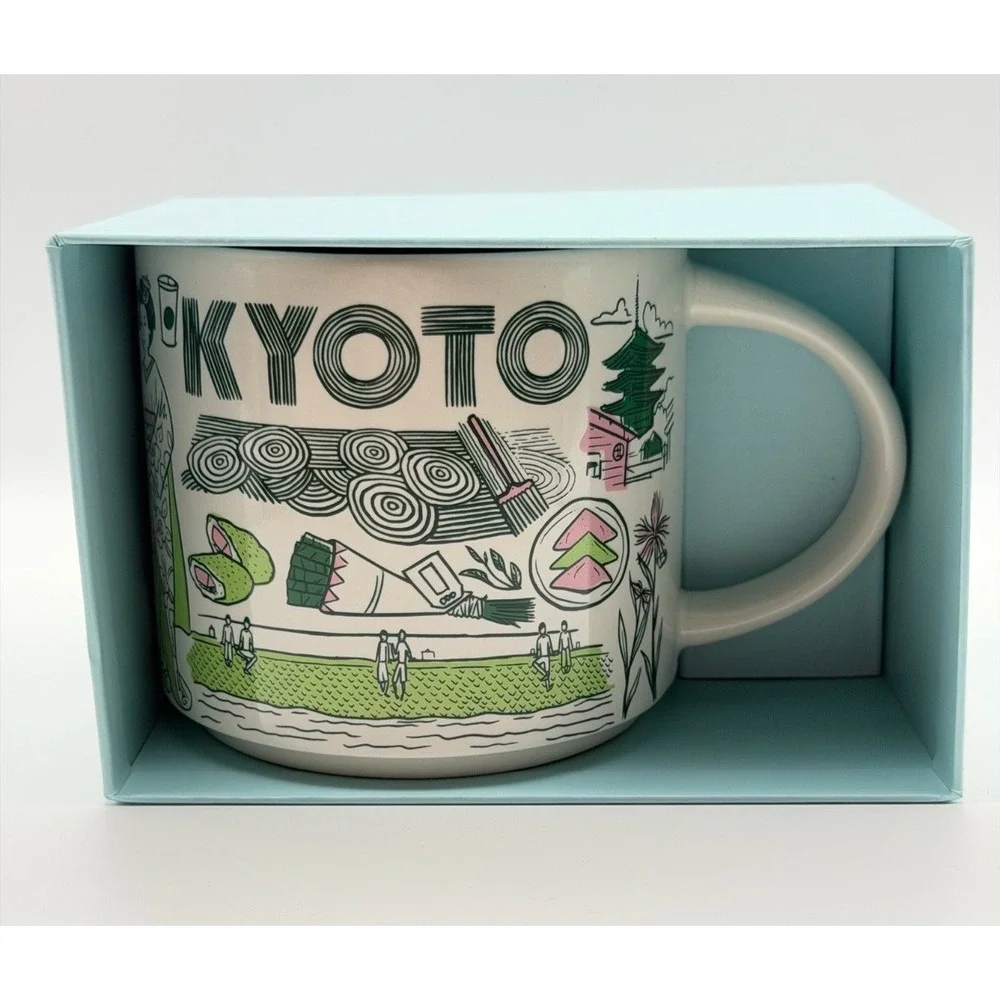 Starbucks Been There Series Japan Mug Kyoto Osaka Set Limited Edition US Seller